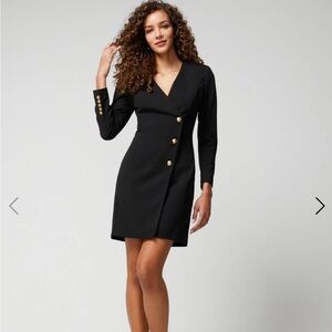 WHBM Double Breasted Blazer Dress